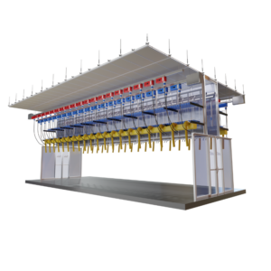 Ceiling Supported Hot Aisle Containment System